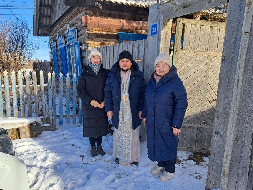 … первое таинство свершилось прямо в доме.